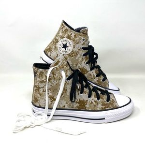 Converse Sneakers Chuck Taylor AS Pro High Top Khaki Shoes Men’s Size 170064C